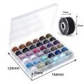 Sewing Bobbins Box Set Sewing Machine Bobbin Multicolor Thread Spool Stitch Machine Spools Sewing Accessories.