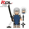 8pcs/set Naruto Building Blocks Figures Uchiha Madara Senju Hashirama Kakashi Minato Minifigure Building Bricks for Children Toys KDL814.