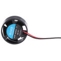25.5x10mm 5V 9V 12V 24V Round Mini Cooling Fan for LED Lamps Computer Radiator. 