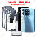 For Huawei Honor X7a Full Body Housing With Camera Glass (LCD Frame, Side/Middle Frame, Back Panel/Backshell). 