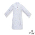 White Multi Print Cotton Panjabi for Baby Boy.