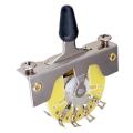 Guitar Metal 5 Way Lever Switch Selector for ST FD Electric Guitar. 