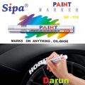 Permanent Paint Marker (White) for Any Hard Surface, Tyre Marker, Oil Base Tire Marker, Waterproof Tire Marking Pen for Motorcycle and Car. 