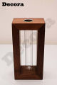 Modern Wooden Vase For Living Room. 