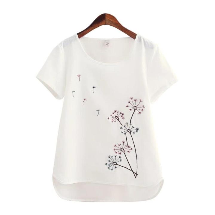 China Fashion Tops Ladies Short Sleeve Casual Girl'S Print New T-Shirts - T Shirt