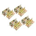 NXFDSIOZ Bed Rail Bracket - Bed Rail Fittings - Heavy Duty Non-Mortise - Set of 8 (Screws Included). 