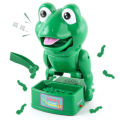 New fancy toy biting hand frog spoofing stress relief bone-stealing party prank crazy frog toy biting finger toy. 