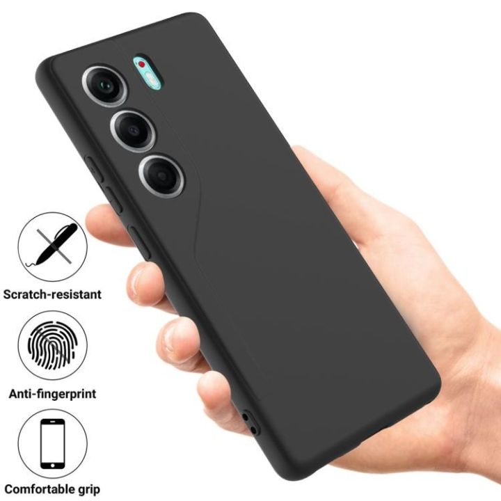 Techno Camon 40 PRO 4G Soft Silicone Phone Case Cover with Microfiber Lining – Shockproof, Slim Fit & Anti-Scratch