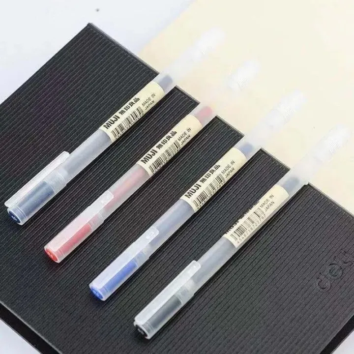 1/3Pcs/Set%20Kawaii%20MUJIs%20Gel%20Pen%20Black/Red/Blue%200.38mm%200.5mm%20Ink%20Japan%20Color%20Pen%20Office%20School%20Ballpoint%20Pen%20Japanese%20Stationery%20-%20Image%205