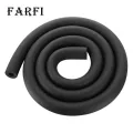 Rubber Foam Pipe Insulation Outdoor Water Pipe Insulation Foam Tube for Freeze Protection Black Foam Tubing for Heat Preservation Thermal Insulation Foam Pipe. 