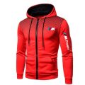 Men's Casual Hooded Sweatshirt BMW Printed Zipper Sweatshirt Large Size Brand Sportswear High Quality Casual Sportswear New. 