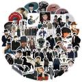 (50Pcs/Pack) Peaky Blinders PVC Waterproof Stickers For Phone Guiter Luggage Skateboard Laptop.