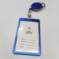 ID Card Holder with hanging Key Chain.