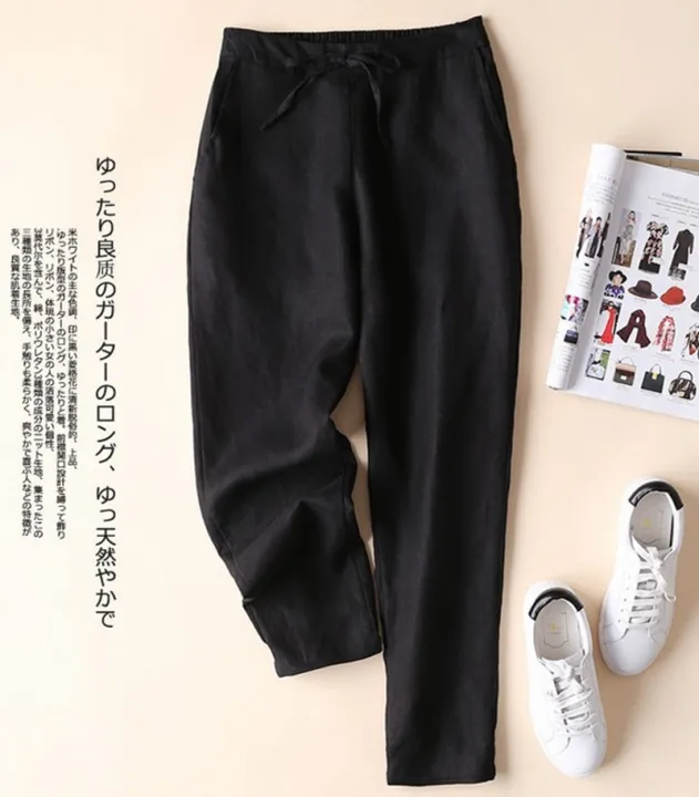 2022%20Elegant%20Cotton%20Linen%20Pants%20Women%20Fashion%20Harajuku%20Lady%20Formal%20Pants%20Large%20Size%20S-5XL%20Famous%20Brand%20Linen%20Trousers%20Female%20-%20Image%206