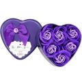 Meldel Heart Boxed Scented Soap Rose Flower Bear Soap Flore in Box Wedding Decor Gift for Valentine's Day Party Decor Soap Flore. 