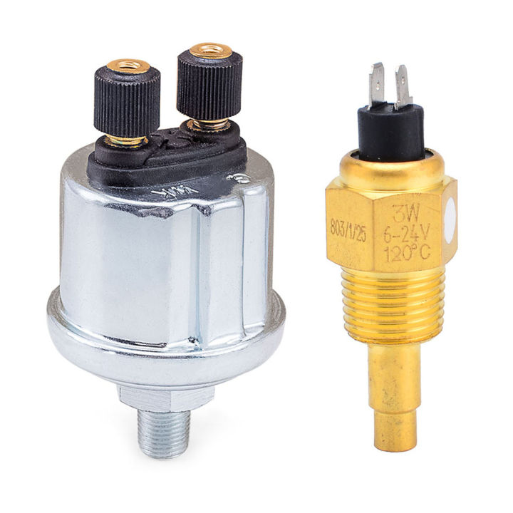 1pcs%20Vdo%201/2%20Npt%2021mm%20Thread%20Engine%20%20Temperature%20Sensor%20Water%20Temperature%20Sensor%20&%201pcs%20Universal%20Vdo%20%20Pressure%20Sensor%200%20to%2010%20Bars%201/8%20Npt%20Generator%20Part%2010mm%20-%20Image%202
