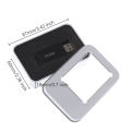 Tinplate U Disk Small Square Box Badge Gift Metal Packaging Box U Disk Large Square Box Window U Disk Small Iron Box jingu. 