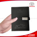 TOYOTA Car Vehicle Documents Holder-BLACK -CAR DOCUMENTS HOLDER,CAR PAPER BAG, DOCUMENT COVER, CAR DOCUMENTS POUCH, Vehicle Document holder, Ike or Car Document Holder or Paper Holder. 
