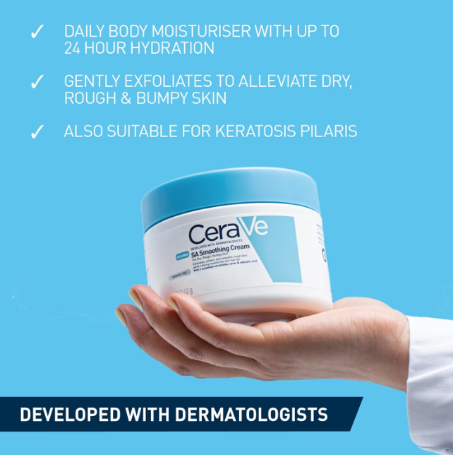 CeraVe%20SA%20Smoothing%20Cream%20with%20Salicylic%20Acid%20&%20Urea%20%E2%80%93%20Exfoliating%20Moisturizer%20for%20Rough%20&%20Bumpy%20Skin%20(12%20oz%20/%20340%20g)%20-%20Image%202