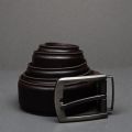 Zays Genuine Leather Belt for Men – Full-Grain, Adjustable Fits For 28–40 Inch Waist, 1.3" Width Formal & Casual Dress Belt.