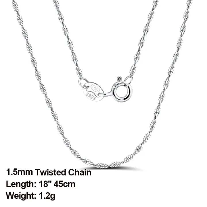 ORSA%20JEWELS%20Italian%20925%20Sterling%20Silver%201.0mm%20Side%20Chain%20Necklace%20Sterling%20Silver%20Pendant%20Necklaces%20Men%20Women%20Chain%20SC18-P%20-%20Image%207