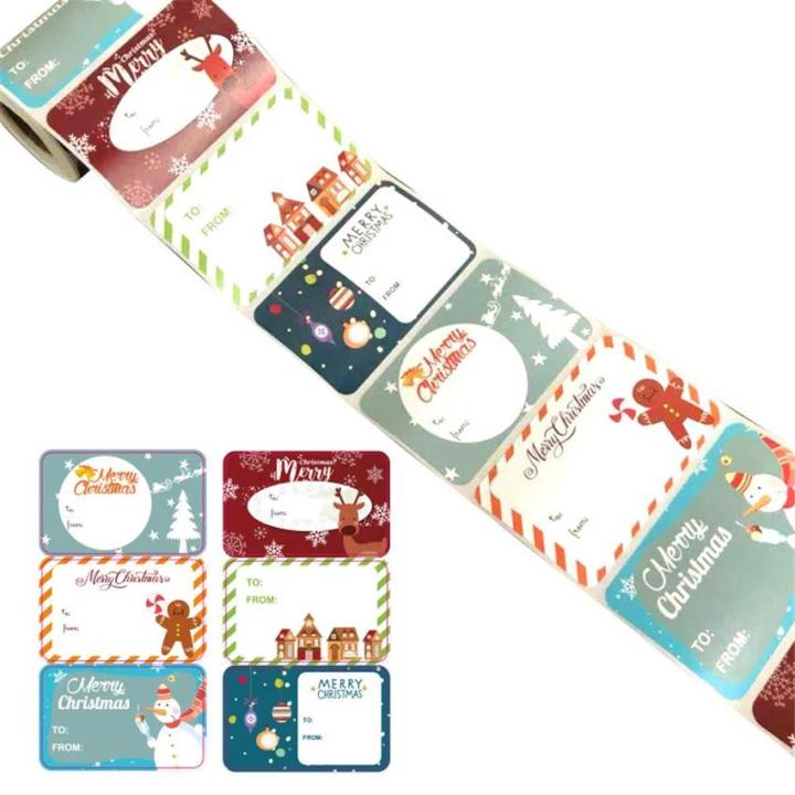 50pcs%20Celebrate%20Christmas%20Thank%20You%20Sticker%20Adhesive%20Label%20Seal%20Paper%20To%20From%20Gift%20Name%20Tags%20Xmas%20Decoration%20Stationery%20Supply%20-%20Image%202