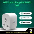 Wifi Smart Plug 16A For AC/UK Plug System/Wireless Switch Works with Mobile App & Voice Assitant - 1 Year Warrenty.. 