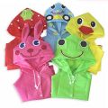 1PCS Children's cartoon raincoat Korean children's rain gear Cute baby poncho household goods playground Songkran Festival.