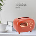 Vintage Radio Tissue Box, Retro Radio Tissue Box Plastic for Kitchen for Living Room. 
