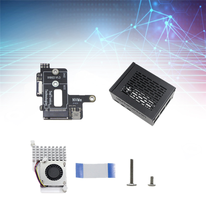 NAMUNY%20For%205%20PCIe%20to%20M.2%20NVMe%20HAT+Radiator+Case%20SSD%20MINI%20Adapter%20Board%20for%202242%202230%20NVMe%20SSD%20Expansion%20Board%20-%20Image%207