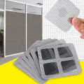 Window Door Screen Net Fix Repair Sticky Patch Self Adhesive Kit Covering Holes. 