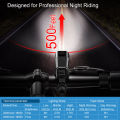TOWILD BR800 Bike Light with Tail Light USB Rechargeable LED MTB Front Lamp Headlight Aluminum Flashlight Bicycle Light.
