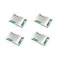 4Pcs 4S 12V 100A BMS LiFePo4 Lithium Iron Phosphate Battery Protection Circuit Board with Balanced Charging. 