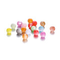 【New and Improved】 St.kunkka 10/20pcs 8-12mm Resin Quicksand Beads Cat's Eye Beads Round Loose Beads For DIY Bracelet Necklace Jewelry Making.