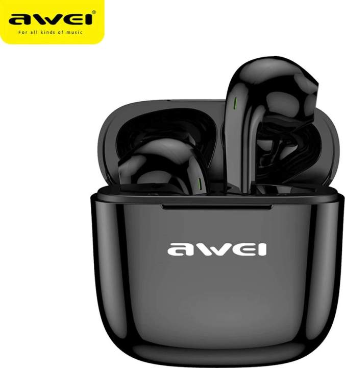 AWEI T26 TWS Earbuds Stereo Sound HiFi Bass Sound Touch Contorl Earphone