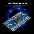 ARELENE 5Pcs TXS0108E 8 Channel Logic Level Converter Bi-Directional High Speed Full Duplex Shifter 3.3V 5V. 