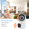 Dual Lens Doll V380 PRO 4MP WIFI IP Camera Featuring 360-degree View Night Vision Two-way Voice Home WIFI IP Security CCTV Baby Monitor Camera. 