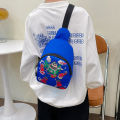 【akula store】Kids Chest Bag Cute Girl Boy Fanny Cartoon Anime Print Chest Bag Children Belt Bag Money Pouch Baby Zipper Waist Pack Bum Bag. 