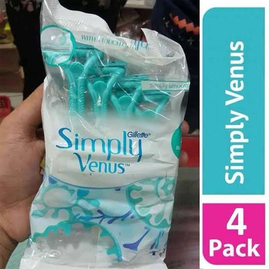Simply Venus 4Pcs Razor Set for Woman | Daraz.com.bd
