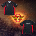 2024 League of Legends SKT T1 Uniform Jersey Esports T Shirt Game LOL MSI S14 Faker T-shirt Men 3D Tops Kids Short Sleeve Tees. 
