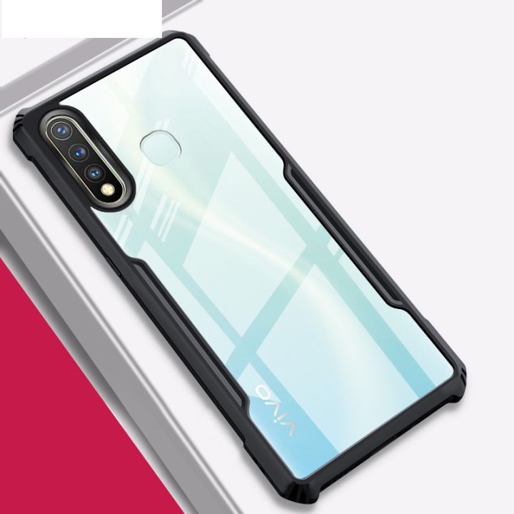 Xundd%20Protective%20Back%20Cover%20For%20VIVO%20Y11%20/%20VIVO%20Y12%20/%20VIVO%20Y15%20/%20VIVO%20Y17%20Cases%20Shockproof%20Airbag%20Bumper%20Soft%20Back%20Transparent%20Shell%20Cover%20-%20Image%202