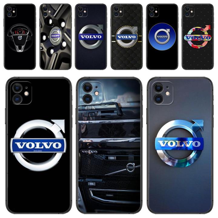 Luxury Car Volvo Phone Case For Apple IPhone 13 12 15 14 Pro Max Mini SE XR X XS Max 6 11 8 7 plus New Fashion Gift TPU Cover