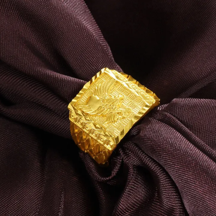Vietnamese%20sand%20gold%20ring%20men's%20domineering%20eagle%20ring%20open%20copper%20alloy%20imitation%20gold%20jewelry%20live%20broadcast%20stall%20supply%20-%20Image%204