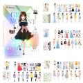 Magnetic Dress Up Puzzle Toy Princess Paper Dolls For Girls Magnetic Dress-Up Dolls Pretend Play Set Preschool Learning Toy Gift. 