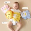 Comfortable Soft Baby Sleep Pillow Anti Startle Baby Sleep Aid Baby Soothing Palm Cartoon Baby Startle Prevention Glove.