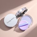Candy Bella Oil Control Setting Powder Free Powder is lightweight, breathable, natural nude, long-lasting, microdermabrasion, loose powder, purple. 
