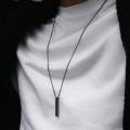 Black Color Metal Chain for Men.