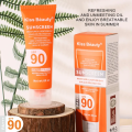 Kiss Beauty Sunscreen Moisture & Lightweight UVA/UVB Protection SPF 90 PA+++ Waterproof Long Lasting. 