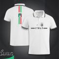 Italy Short Sleeve Collar Polo Football Jersey For Men - Half Sleeve Collar Polo Rebon t shirt - Italy Jersey.