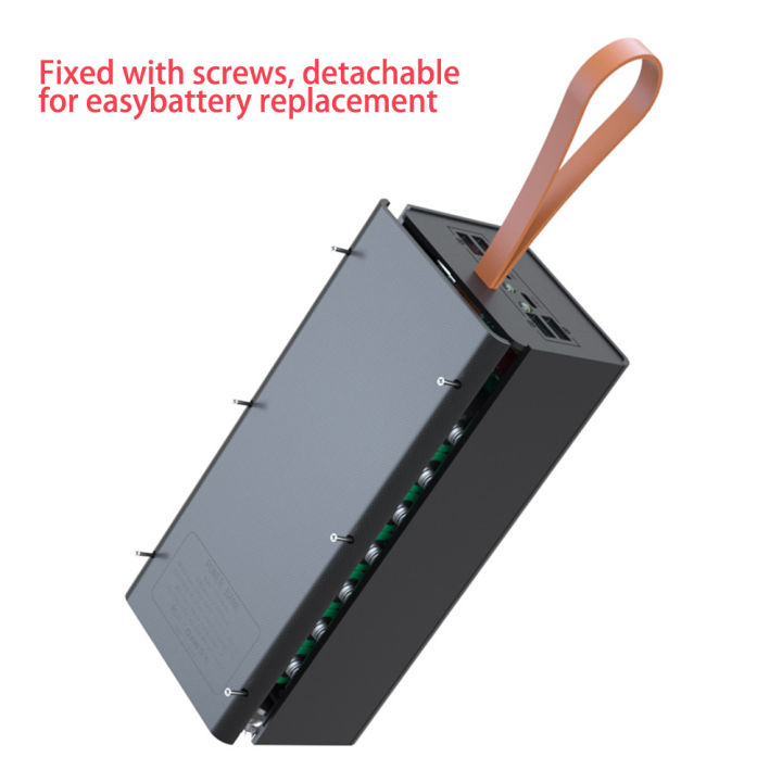 21x18650%20Battery%20Power%20Bank%20Case%20Charger%20Box%20Holder%20Super%20Headlights%20Detachable%20DIY%20Mobile%20Power%20kit%20Charging%20Bank%20Shell%20-%20Image%203
